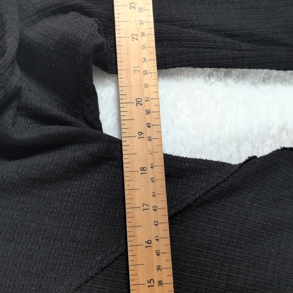 353-We The Free Charcoal Long Sleeve Top - Picture 3 of 4